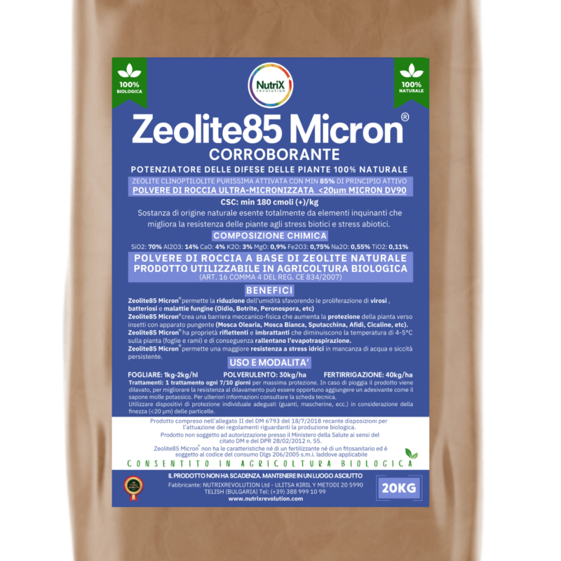 Zeolite85 Micron Corroborante_NutriXRevolution