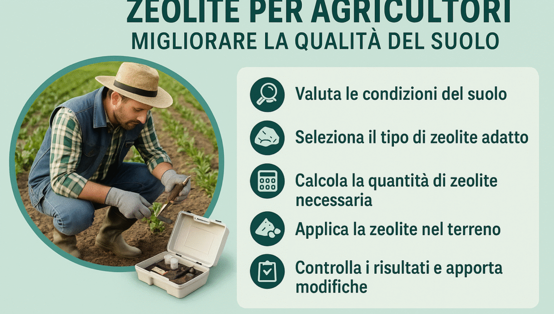 Zeolite Pura per agricoltori