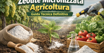 Zeolite micronizzata agricoltura applicazione su suolo e piante con trattamento fogliare e miglioramento della fertilità